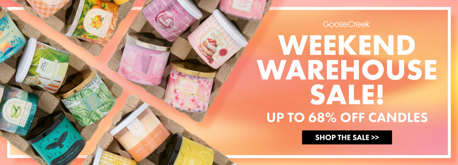 Goose Creek featured candle collection